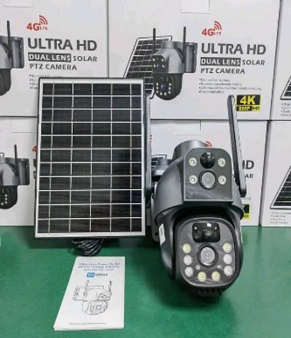 Camera IP Solaire Double Objectif Wifi \ 4G